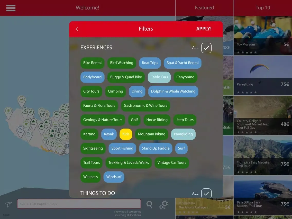 Скриншоты Madeira.Best - Activities & Tours in Madeira iPad 
