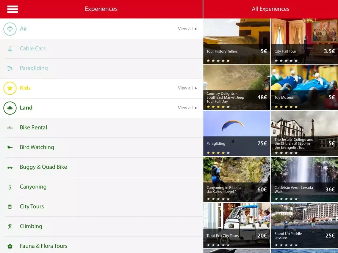Скриншоты Madeira.Best - Activities & Tours in Madeira iPad 