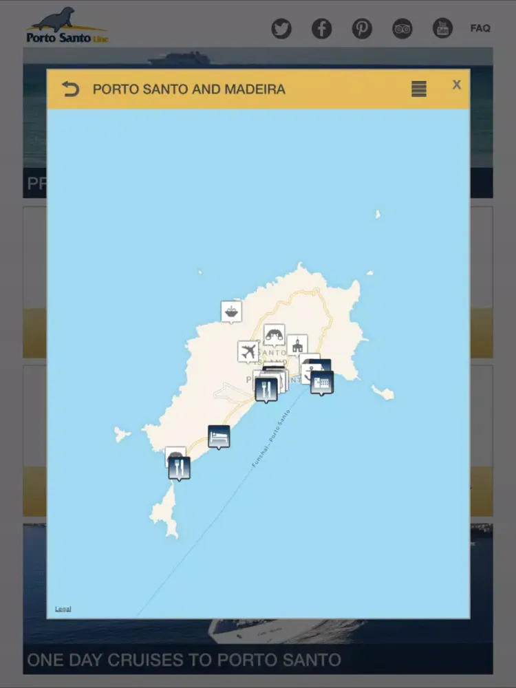 Porto Santo Line iPad 應用截圖