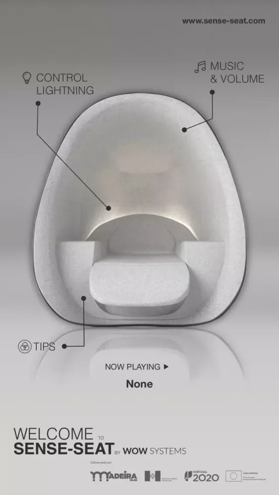 Capturas de tela do Sense Seat