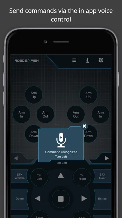 Capturas de tela do RoboRemote Bluetooth