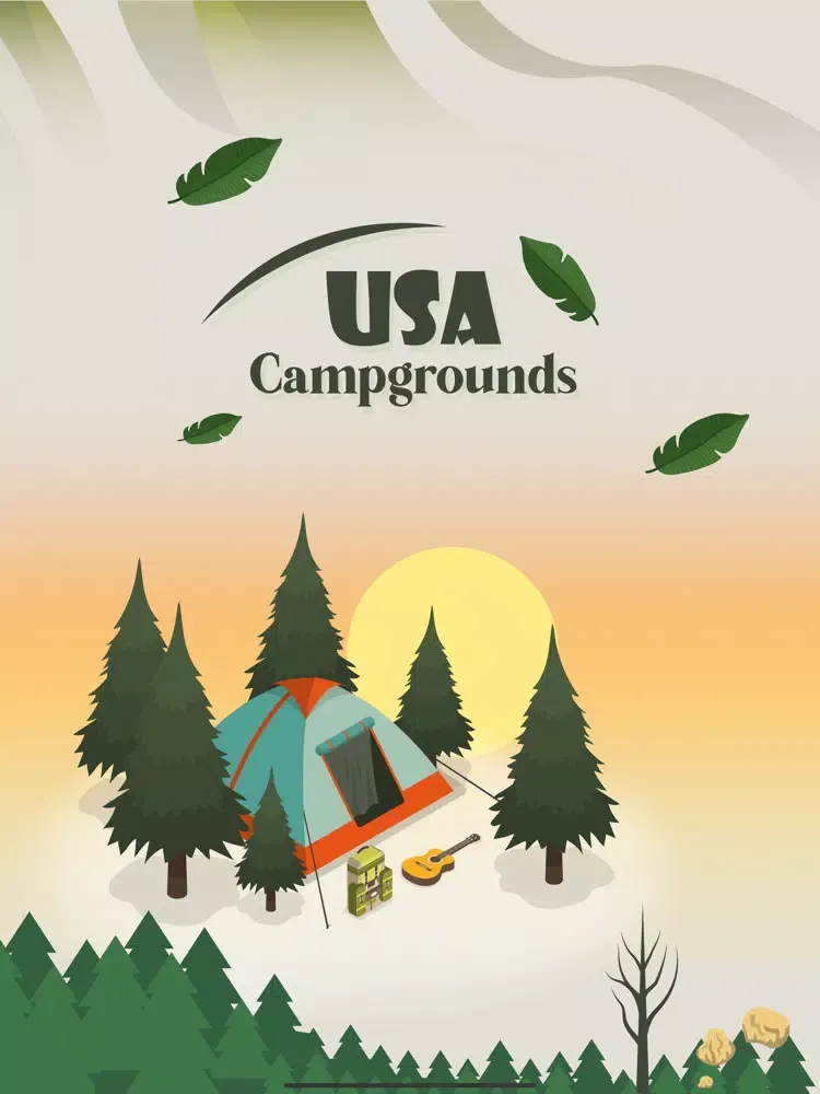 USA Campgrounds iPad  Ekran Görüntüleri