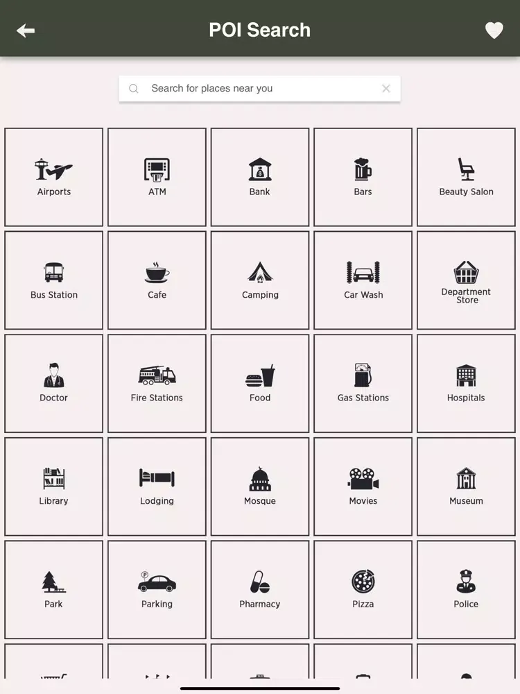 USA Campgrounds iPad  Ekran Görüntüleri