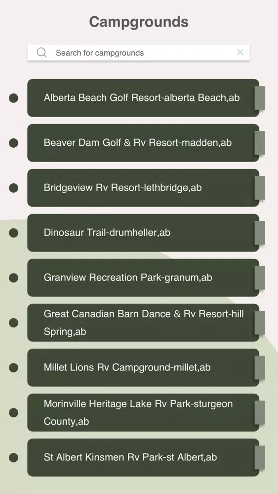 USA Campgrounds Ekran Görüntüleri