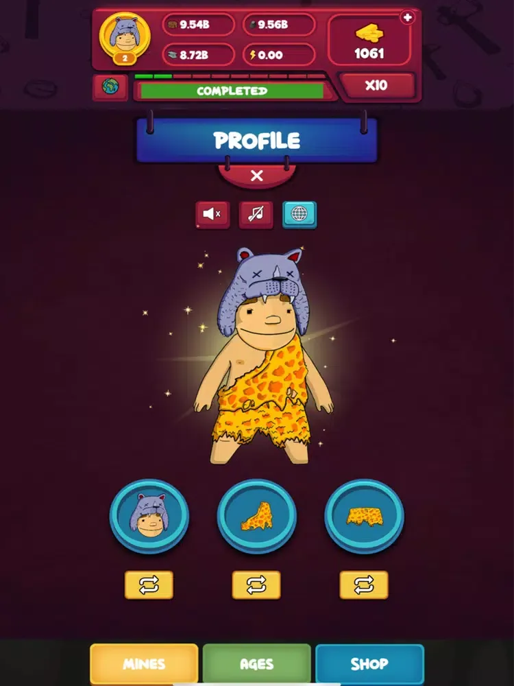 Tangkapan skrin Human Ages: Idle Adventure iPad 