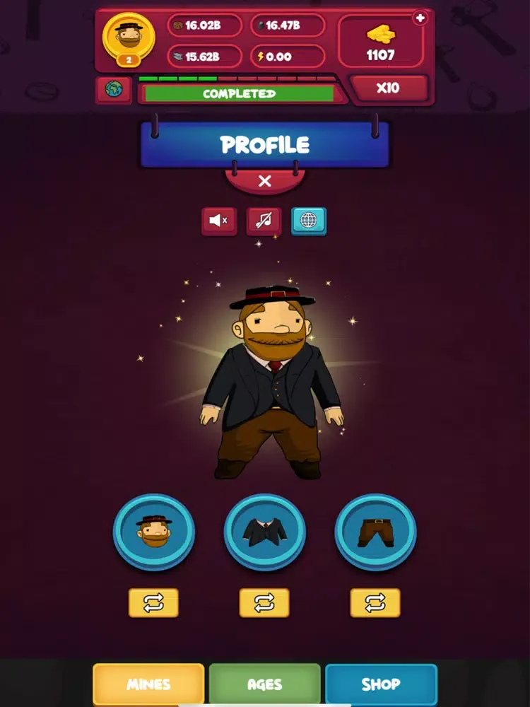Tangkapan skrin Human Ages: Idle Adventure iPad 