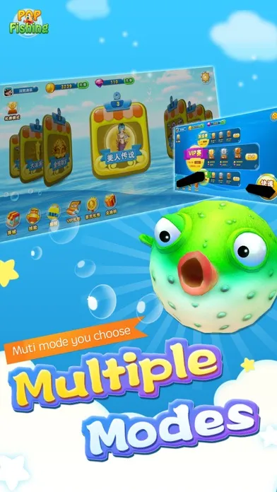 Zrzuty ekranu Pop Fishing-family fishing diary game,enjoy lovely ocean fish kingdom fun