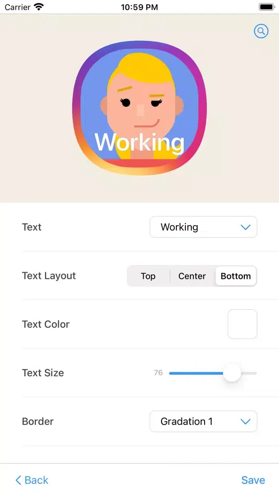 Status Icon Editor for CH應用截圖