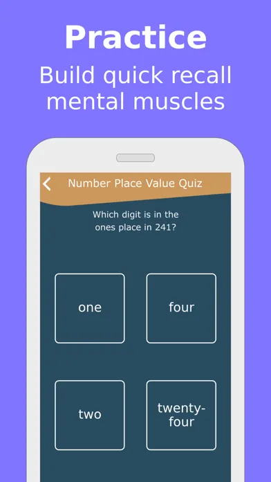 Capturas de pantalla de Number Place Value Math Game