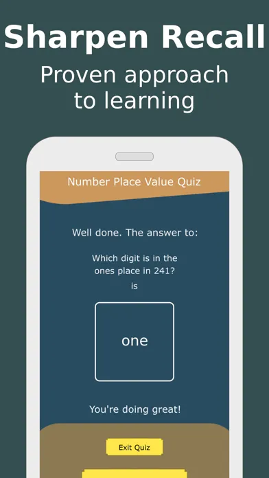 Capturas de pantalla de Number Place Value Math Game