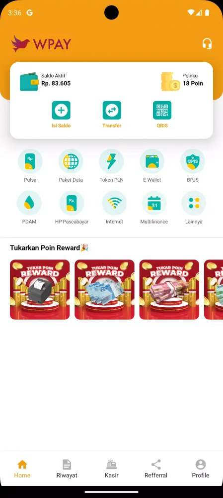WPAY应用截图