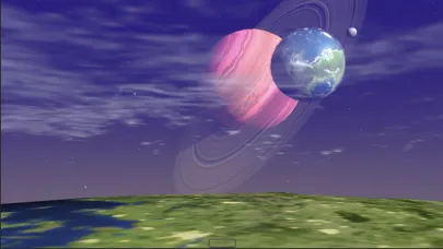 Tangkapan layar Solar System Sim
