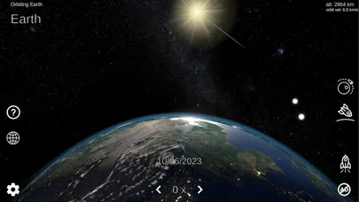 Tangkapan layar Solar System Sim