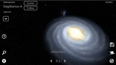 Tangkapan layar Solar System Sim