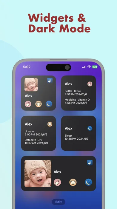 BabyFeed- Baby Feeding Tracker स्क्रीनशॉट