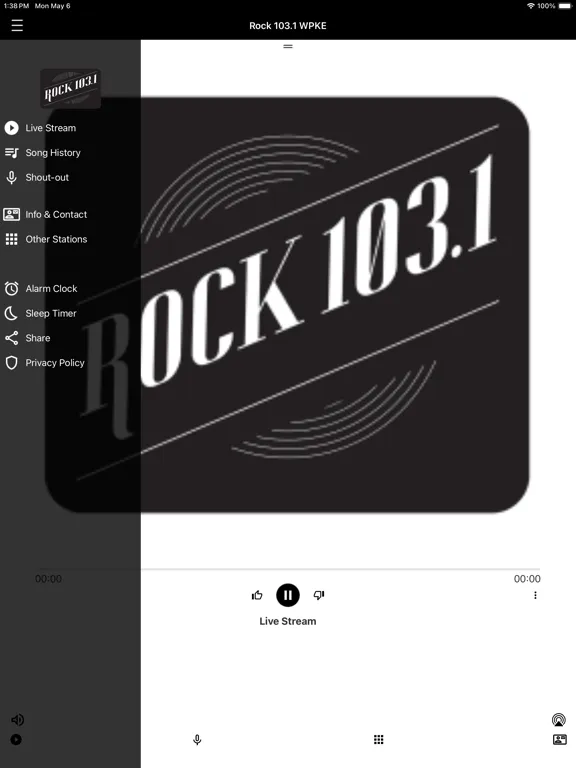 Capturas de pantalla de Rock 103.1 WPKE iPad 
