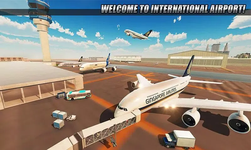 City Airplane Flight Tourist Transport Simulator Screenshots