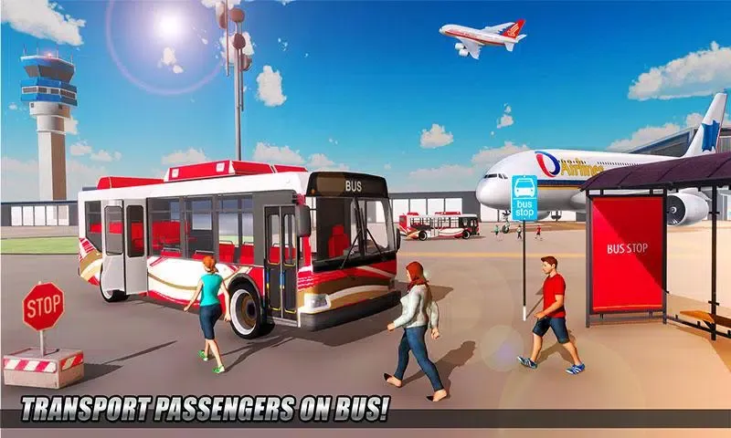 City Airplane Flight Tourist Transport Simulator Screenshots