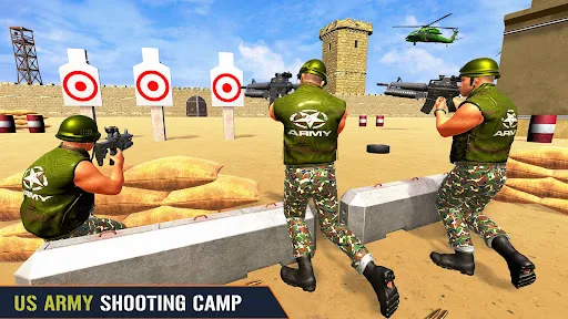 US Army Training Shooting Camp Screenshots