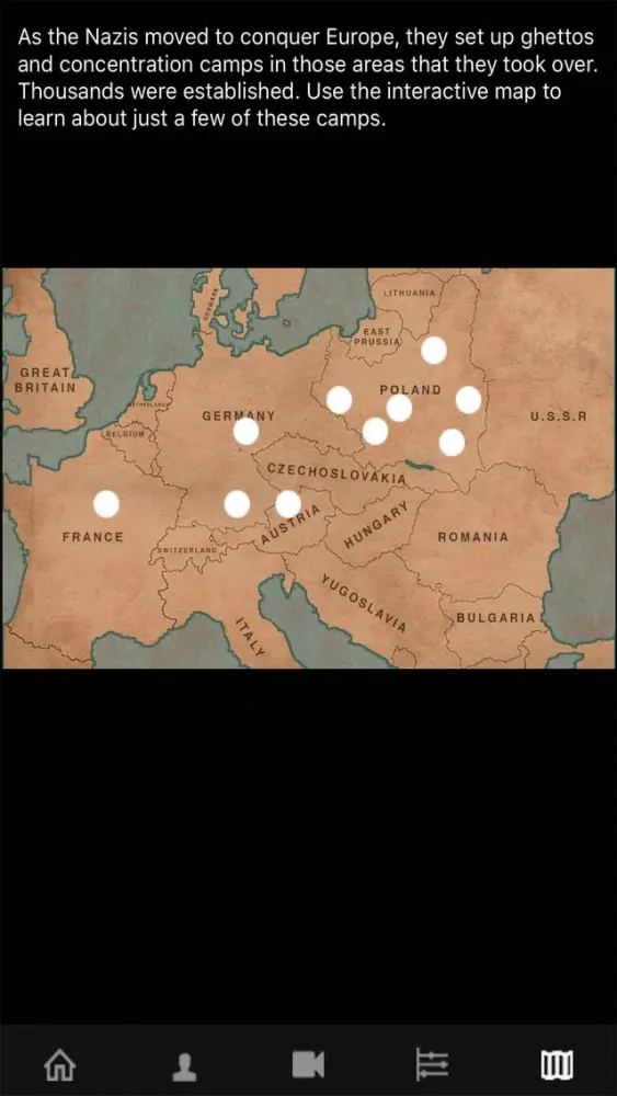 Capturas de pantalla de Faces of the Holocaust Photographic History