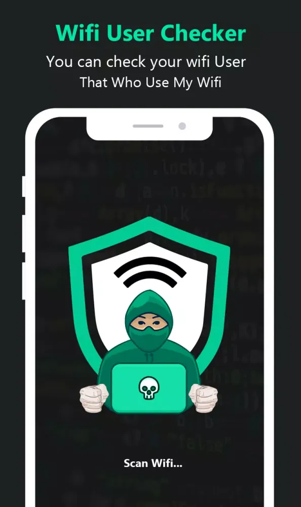 تصاویر Wifi User Checker