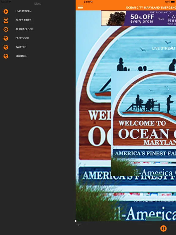 Captures d'écran de WPSB 99.5 iPad 