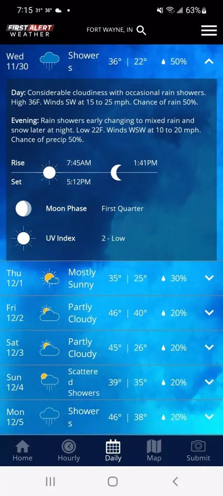 21Alive First Alert Weather Screenshots