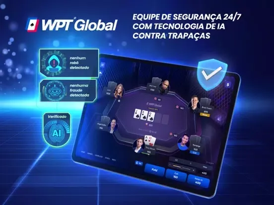 WPT Global Pôquer real iPad  Screenshots