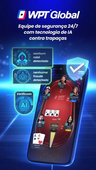 WPT Global Pôquer real Screenshots