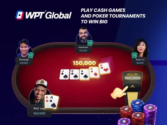 Capturas de pantalla de WPT Global: Play Poker Online iPad 
