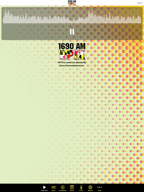 100.7FM & 1690 AM WPTX iPad  Screenshots