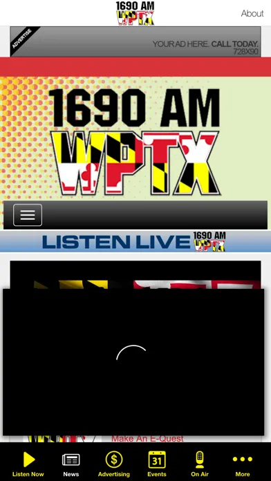 100.7FM & 1690 AM WPTX Screenshots