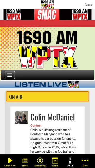 100.7FM & 1690 AM WPTX Screenshots