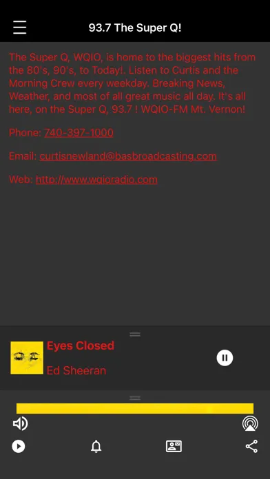 The WQIO App! スクリーンショット