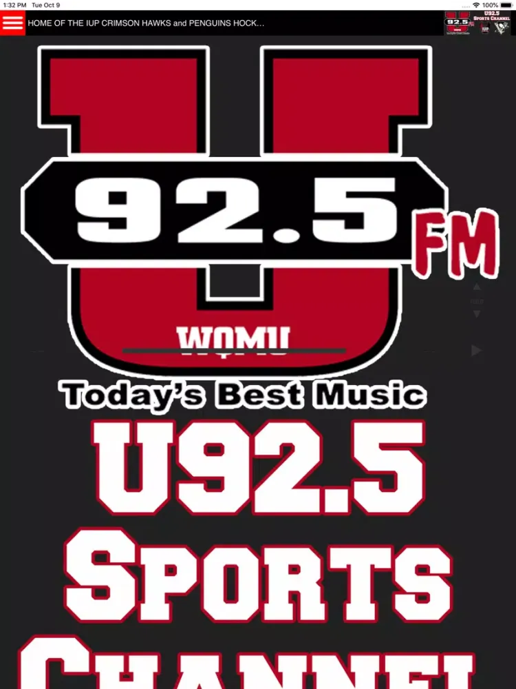Capturas de pantalla de U92.5 Sports Channel WQMU iPad 
