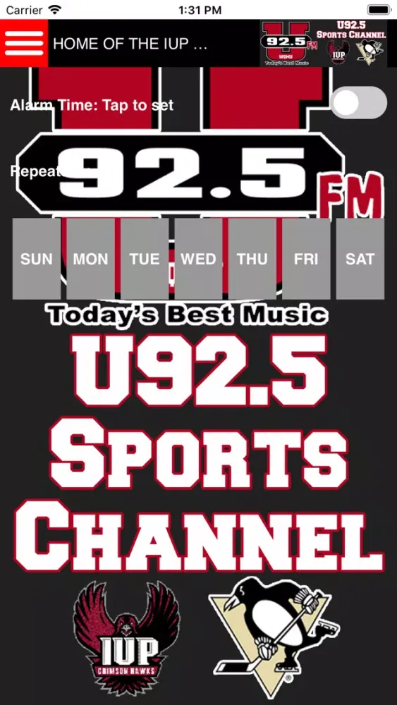 Capturas de pantalla de U92.5 Sports Channel WQMU