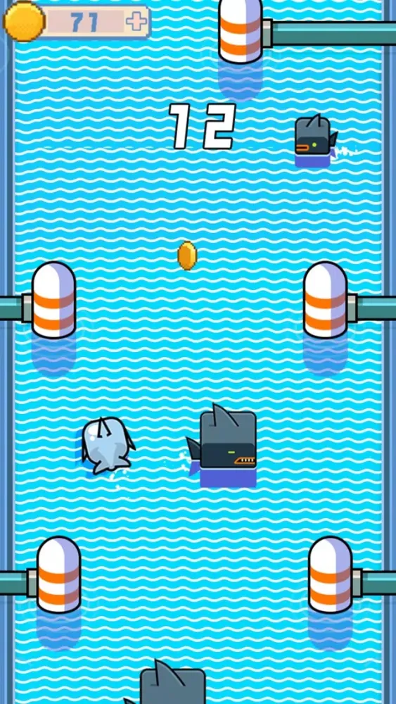 Capturas de tela do Dolphin Racing - Fish Bubble Adventure Game