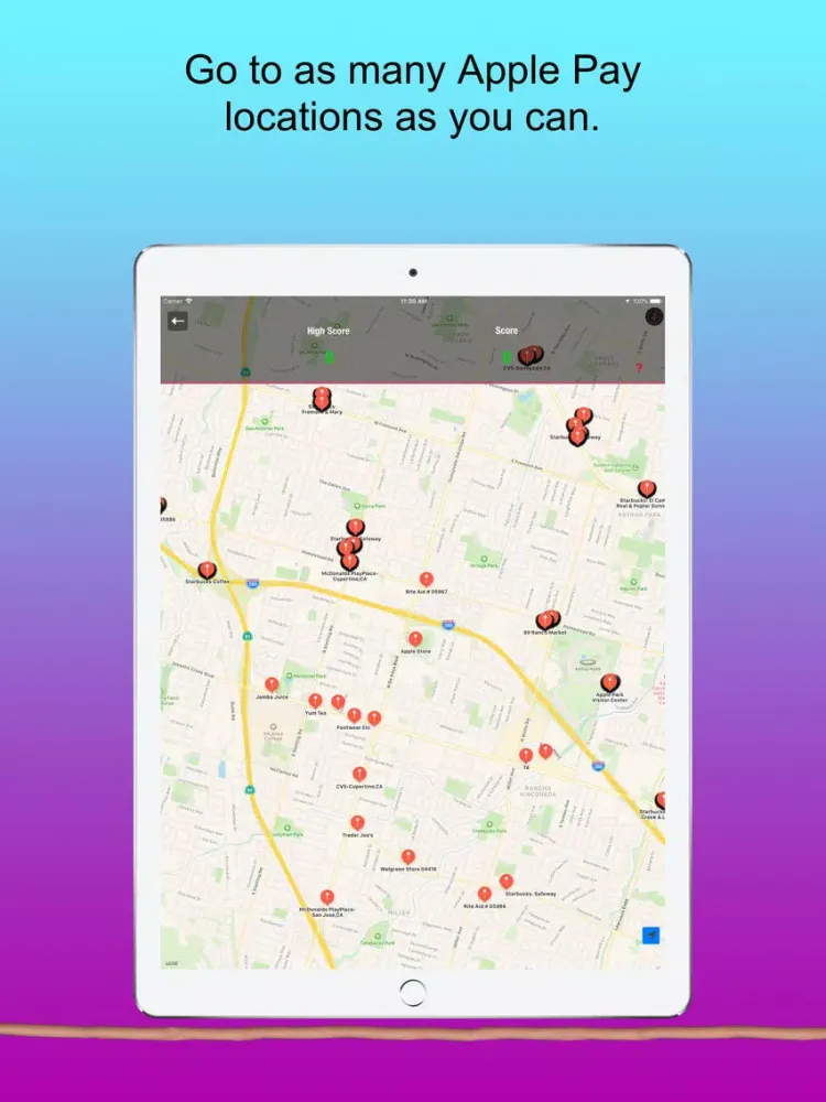 Locator AP AR Game iPad  Screenshots
