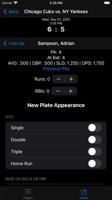 صور Baseball Stats Pro 365