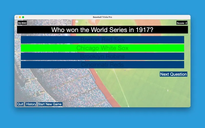 Baseball Trivia Pro應用截圖
