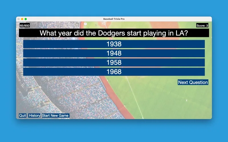 Baseball Trivia Pro應用截圖