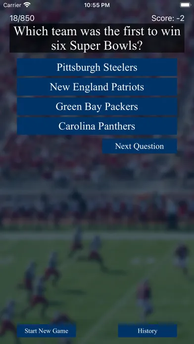 Football Trivia Pro स्क्रीनशॉट