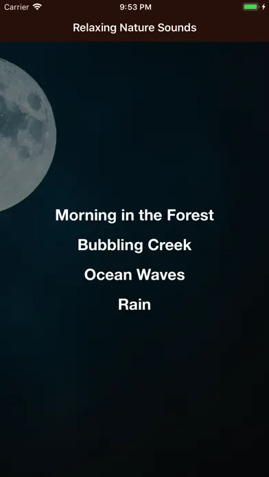 Relaxing Nature Sounds Screenshots