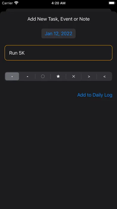 Simple Bullet Journal应用截图