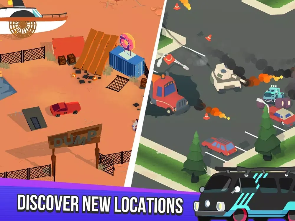 Captures d'écran de WreckOut — getaway racing game iPad 