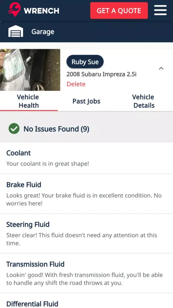 Capturas de pantalla de Wrench - Mobile car mechanics