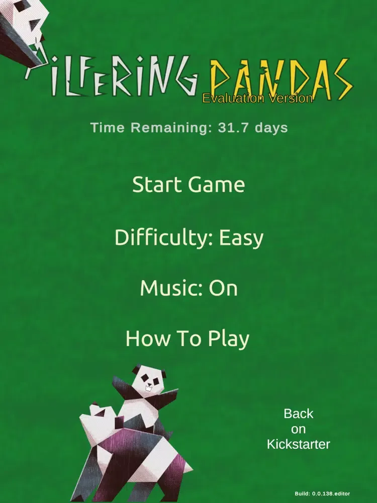 Pilfering Pandas iPad  スクリーンショット