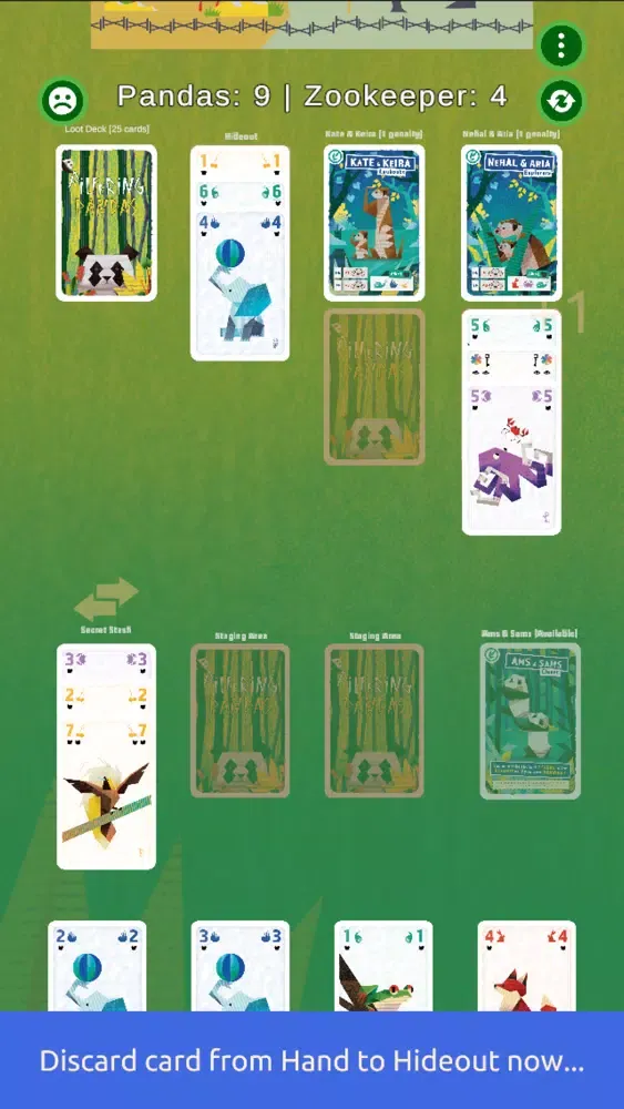 Pilfering Pandas スクリーンショット