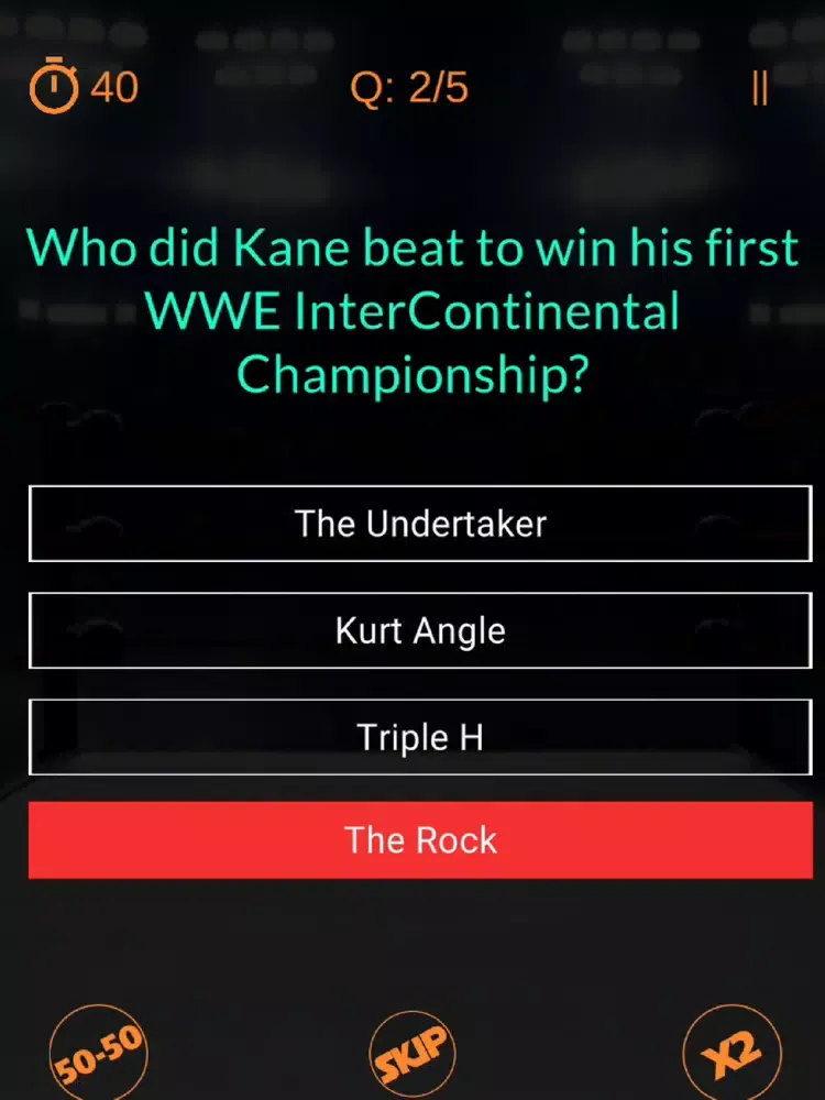 World Wrestling Quiz 2020 iPad  Screenshots