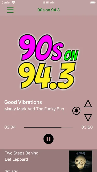 90s on 94.3 Ekran Görüntüleri